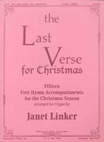 The Last Verse for Christmas Organ sheet music cover